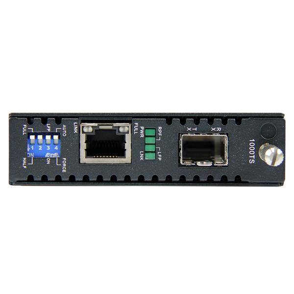 StarTech.com Gigabit Ethernet LWL / Glasfaser Medienkonverter mit SFP - 1000 Mbi-2
