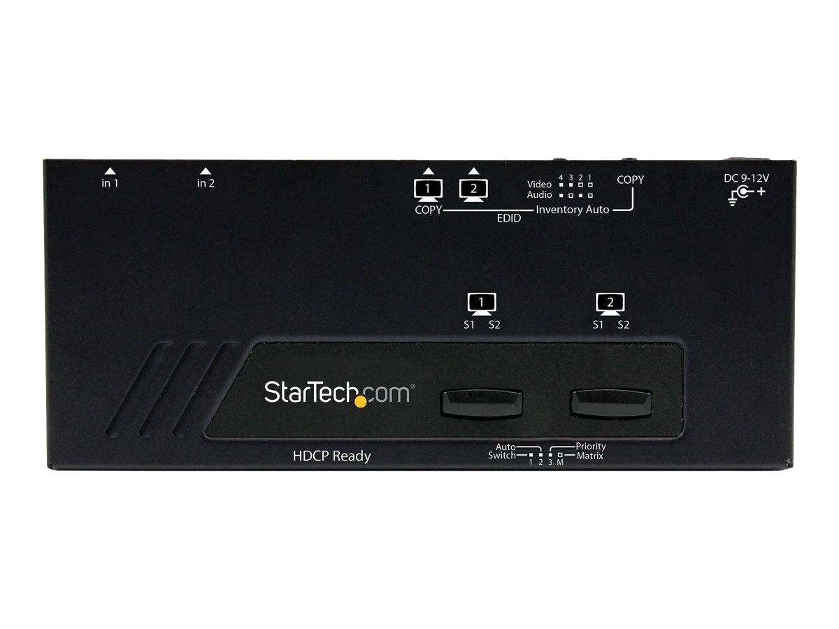 StarTech.com 2x2 Port HMDI Switch/Verteiler-3