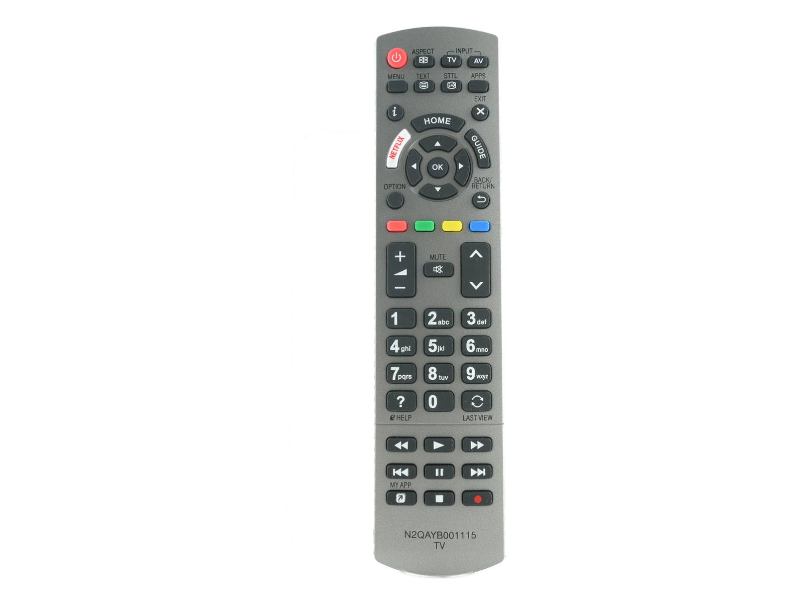 azurano Fernbedienung für PANASONIC N2QAYB001115-2