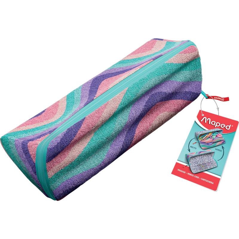 Schlamper-Etui XXL EFFECT"PASTEL SOFTY WAVES" 82931913-0