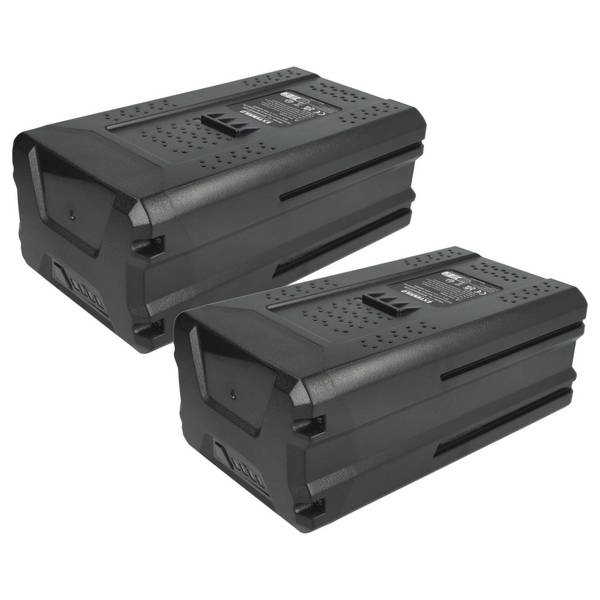 EXTENSILO 2x Akku kompatibel mit Greenworks GD80ST | GLM801600, GD80SB, GHT80320 Akku-Gartengerät Grasschere