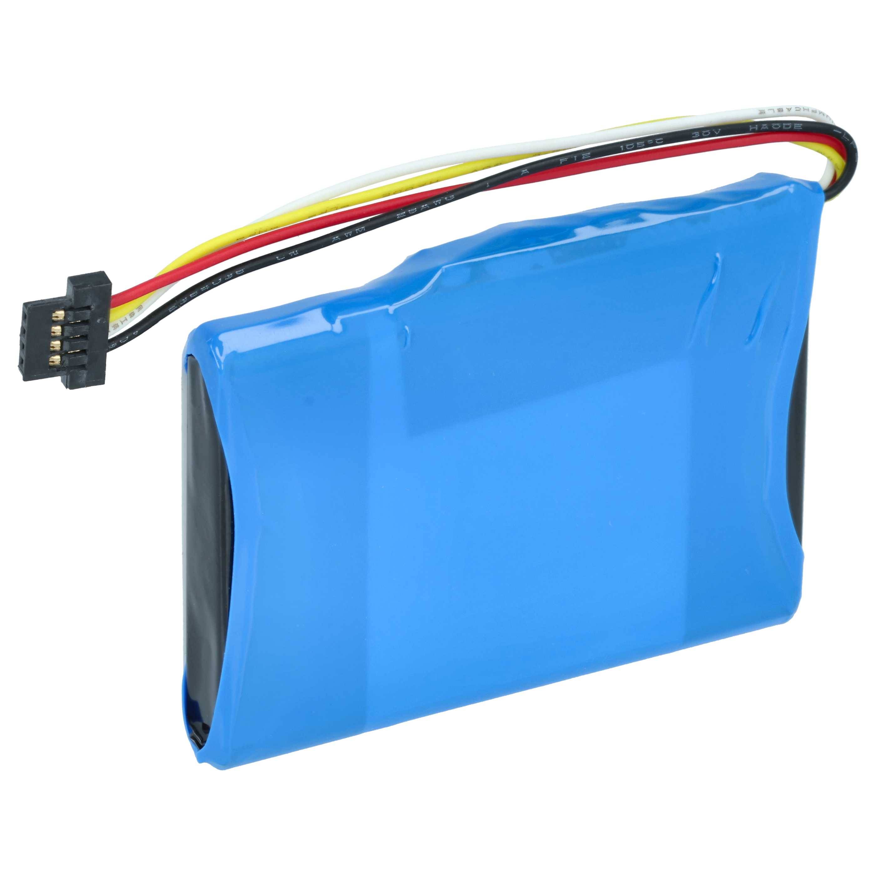 vhbw Akku kompatibel mit Typhoon MyGuide 2500 | 2500 GO GPS Navigation Navi (900 mAh, 3,7 V, Li-Ion)-1