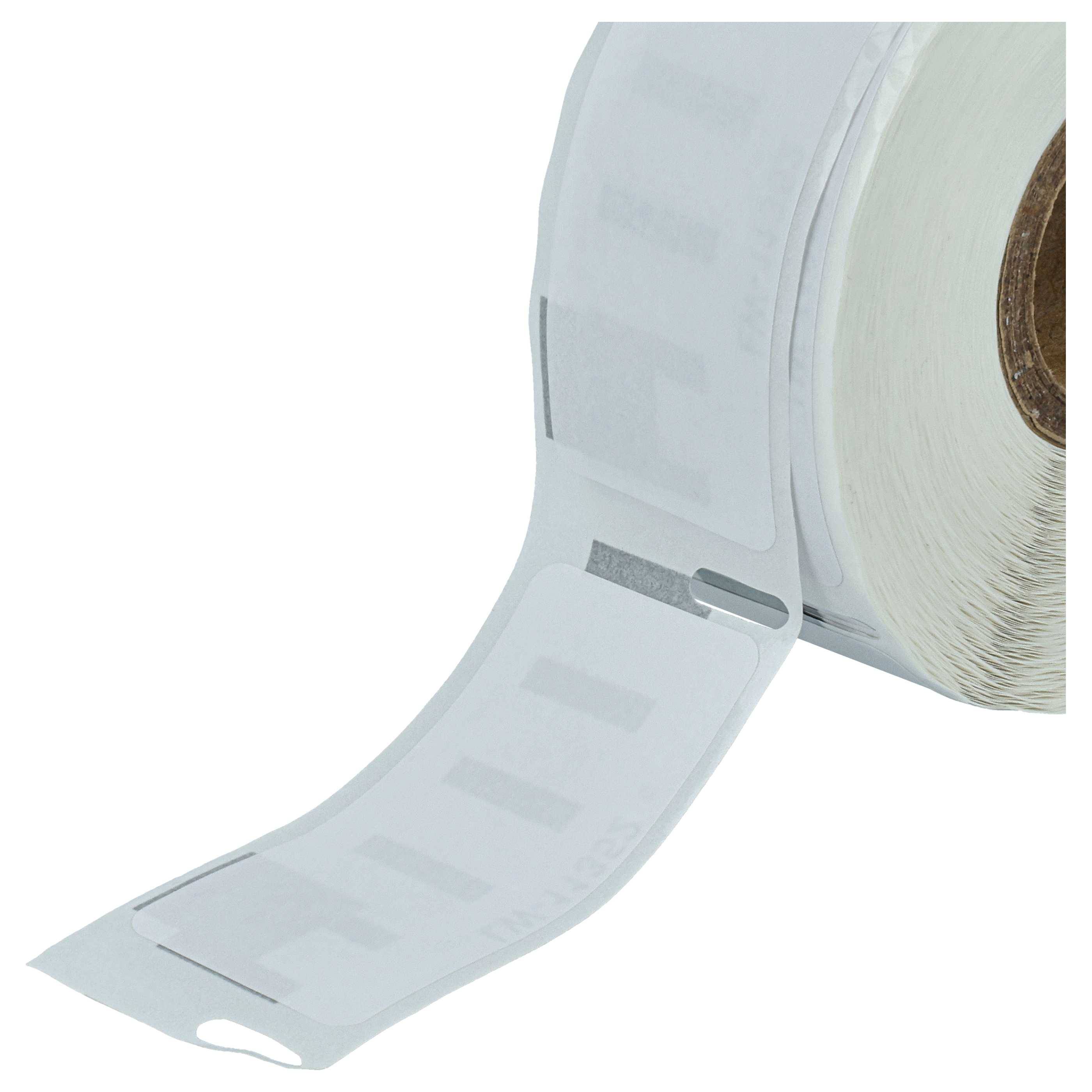 vhbw 5x Etiketten-Rolle 25mm x 54mm (500 Etiketten) Ersatz für Dymo 11352 für Etiketten-Drucker-3