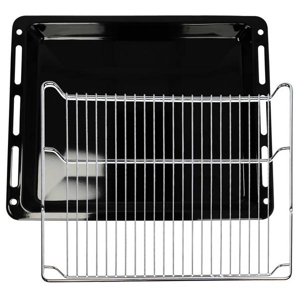 vhbw Backblech Gitterrost kompatibel mit Siemens HSG636BS1/93 | HNG6764S6/94, HNG8764C7/94, HS636GDS1/01 Backöfen - 45,5