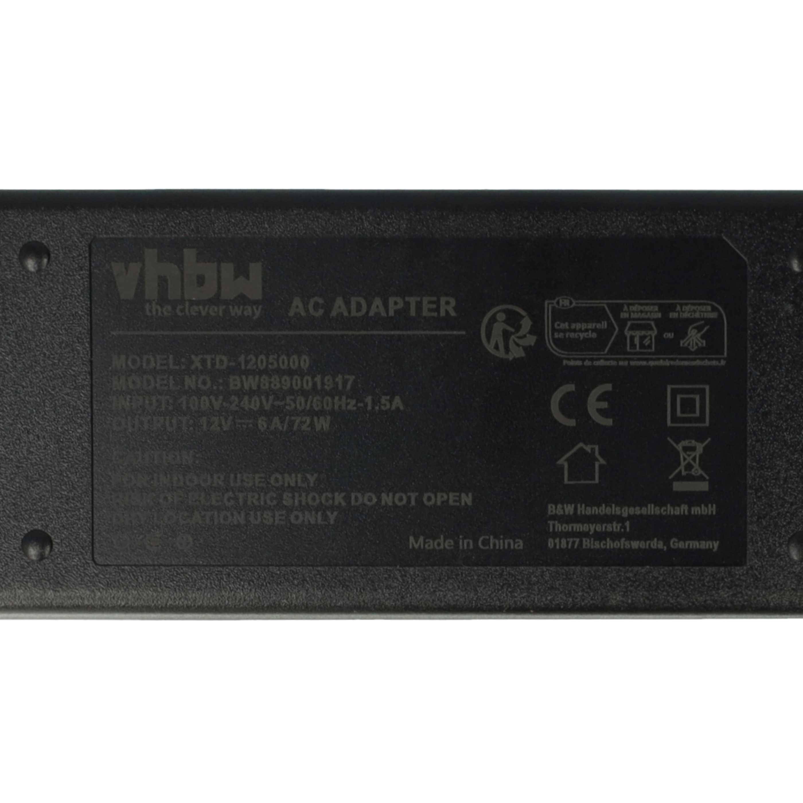 vhbw Netzadapter Eurostecker auf Zigarettenanzünder-Buchse kompatibel mit Campingaz Powerbox Plus 24L, 28L Kühlbox mit-4