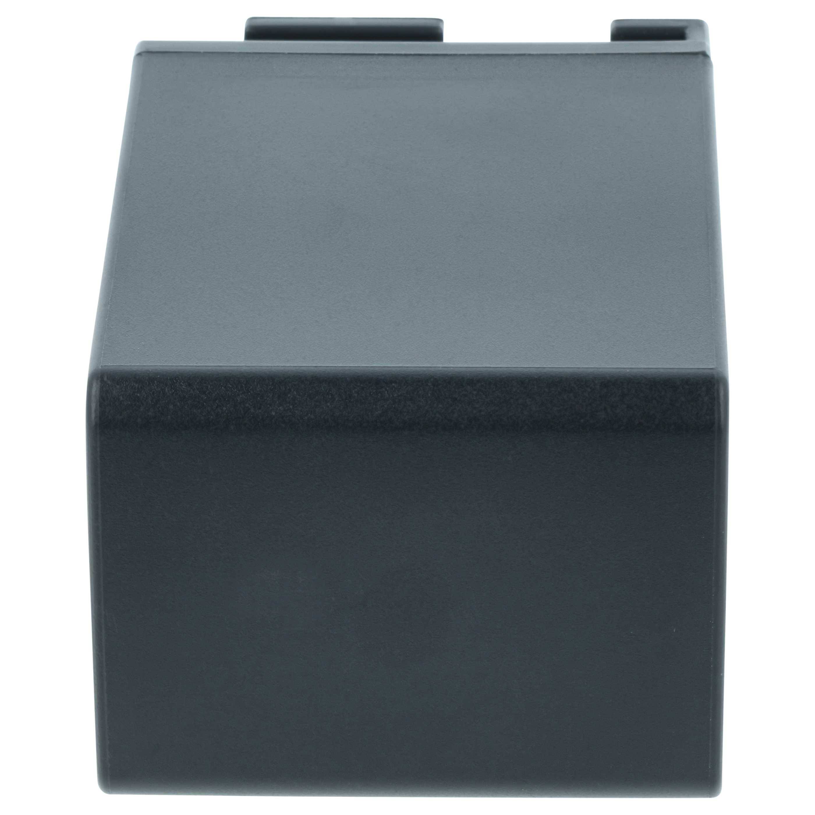 vhbw 2x Akku kompatibel mit Canon FS200 | FS21, FS22, FS30, FS20, FS300 Videokamera Camcorder (2400 mAh, 7,2 V, Li-Ion)-2