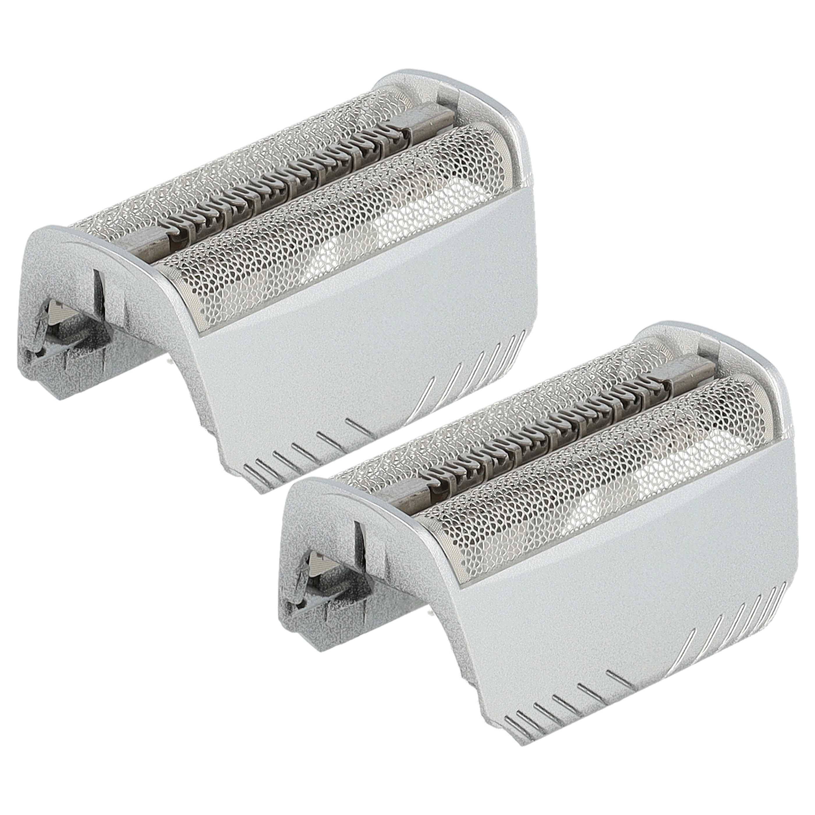 vhbw 2x Doppelscherfolie kompatibel mit Braun 7650 | 7664, 7765, 7640, 7785, 7680, 7690, 7763, 7783 Elektrorasierer +-0