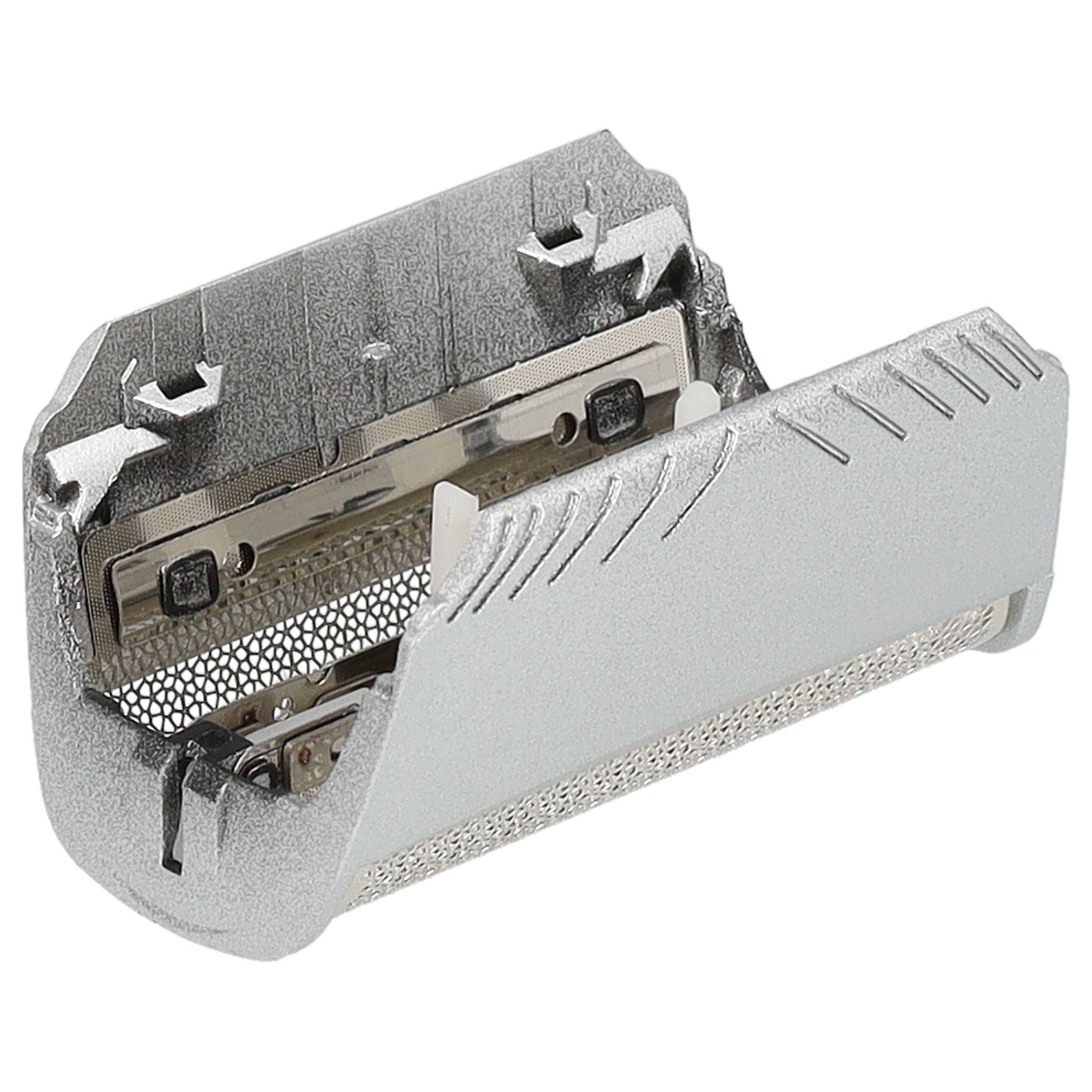 vhbw 3x Doppelscherfolie kompatibel mit Braun TriControl Elektrorasierer + Rahmen, silber-1