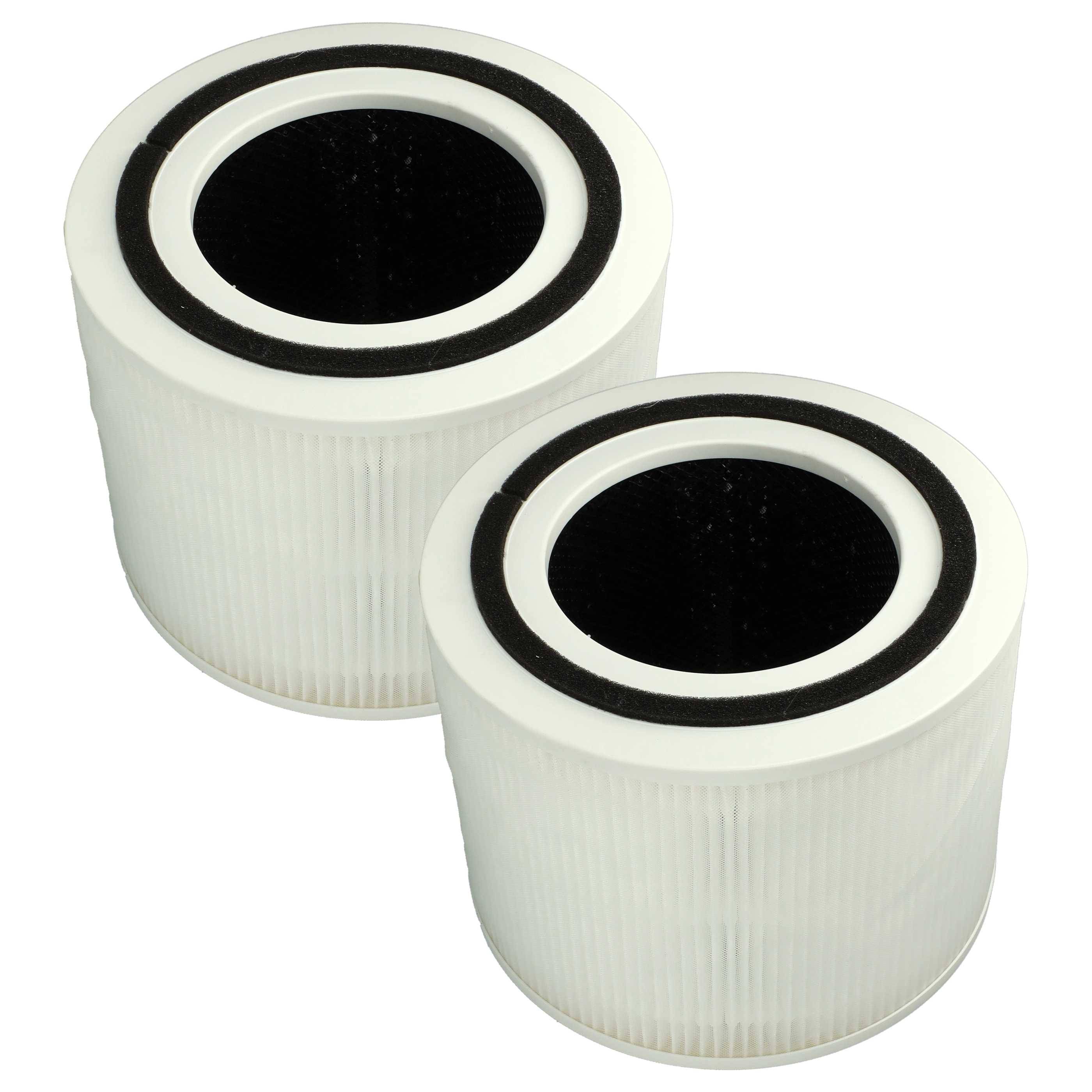 vhbw 2x Luftilter Ersatz für Levoit 817915027073 für Luftreiniger | Kombifilter Nylon-Vorfilter + HEPA + Aktivkohle-0