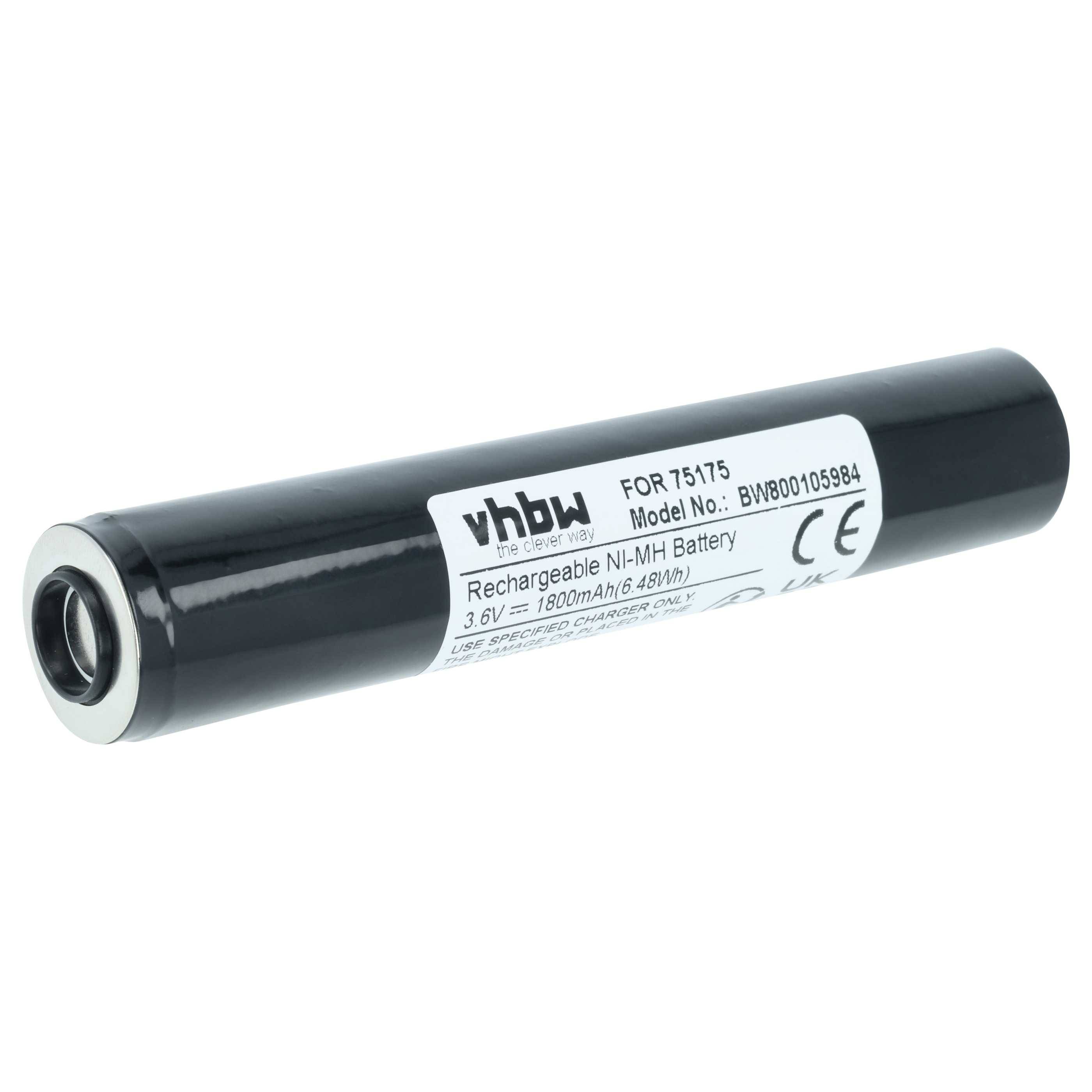 vhbw Akku kompatibel mit Pelican Streamlight 76501 | 76502, 76514, 76521, 76522, 76317, 76500 Taschenlampe Kopflampe-0