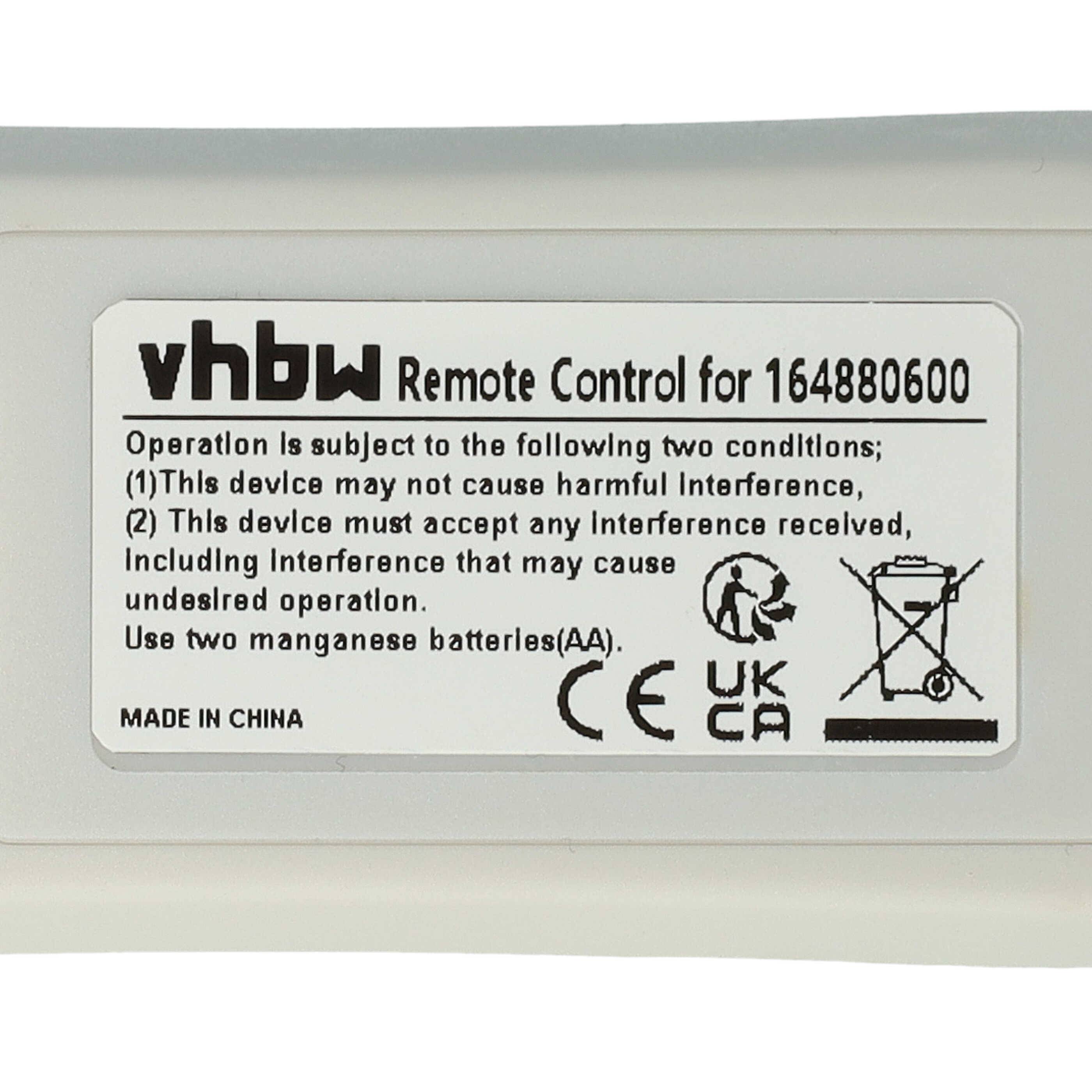 vhbw Fernbedienung kompatibel mit Epson EX5250 | EX3240, EX5240, EB-U32, EB-U04, EX5250 PRO, EB-X31, EB-W32, EB-W04-4