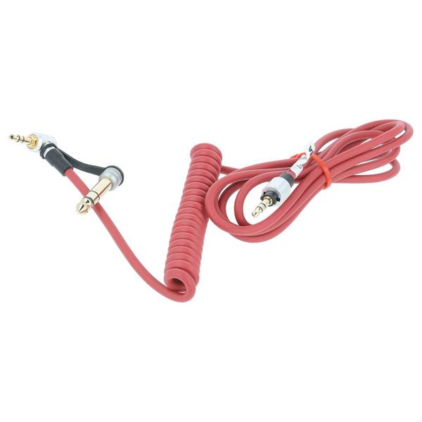vhbw Audio AUX Kabel kompatibel mit Monster Beats by Dr. Dre Solo HD | Solo RED Kopfhörer - Audiokabel 3,5 mm