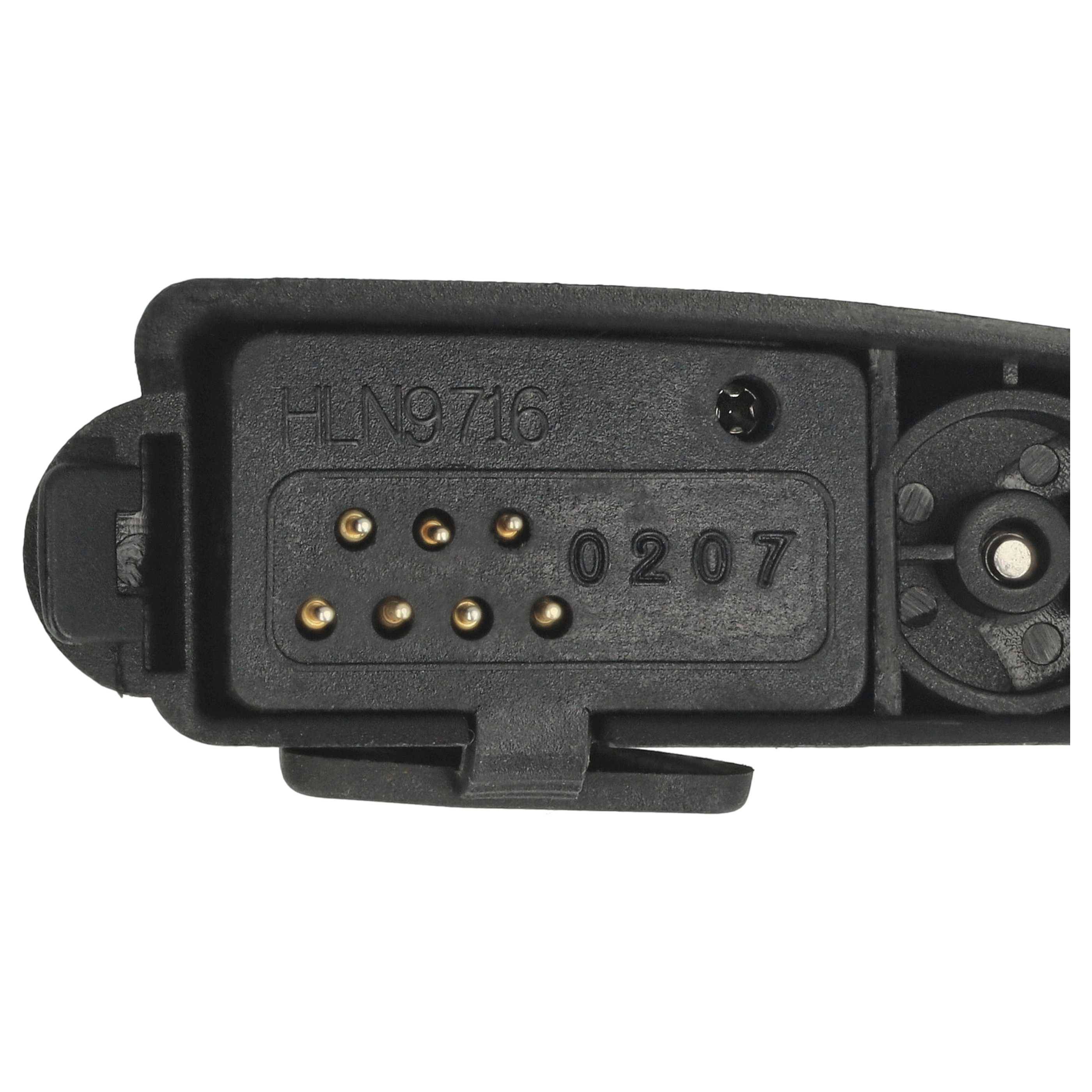 vhbw Audio-Adapter kompatibel mit Motorola GP680 | HT1250, HT1550, HT750, PRO5150 Funkgeräte - Klinke Audiokonverter für-3
