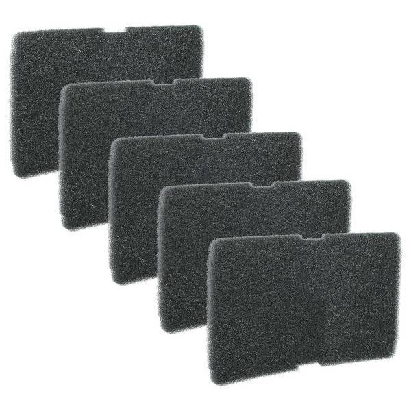 vhbw 5x Schwammfilter Ersatz für Grundig 2964840100 für Wäschetrockner | Ersatzfilter-Set