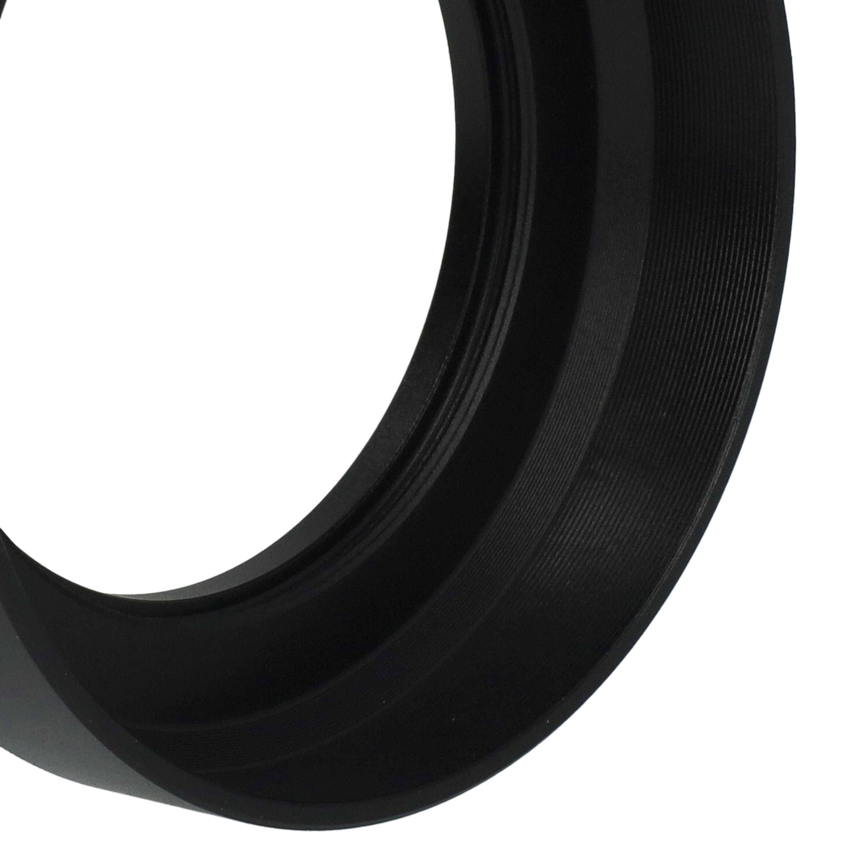 vhbw Gegenlichtblende für 52mm Objektiv | Rund, 7,2 cm, matt-schwarz-2