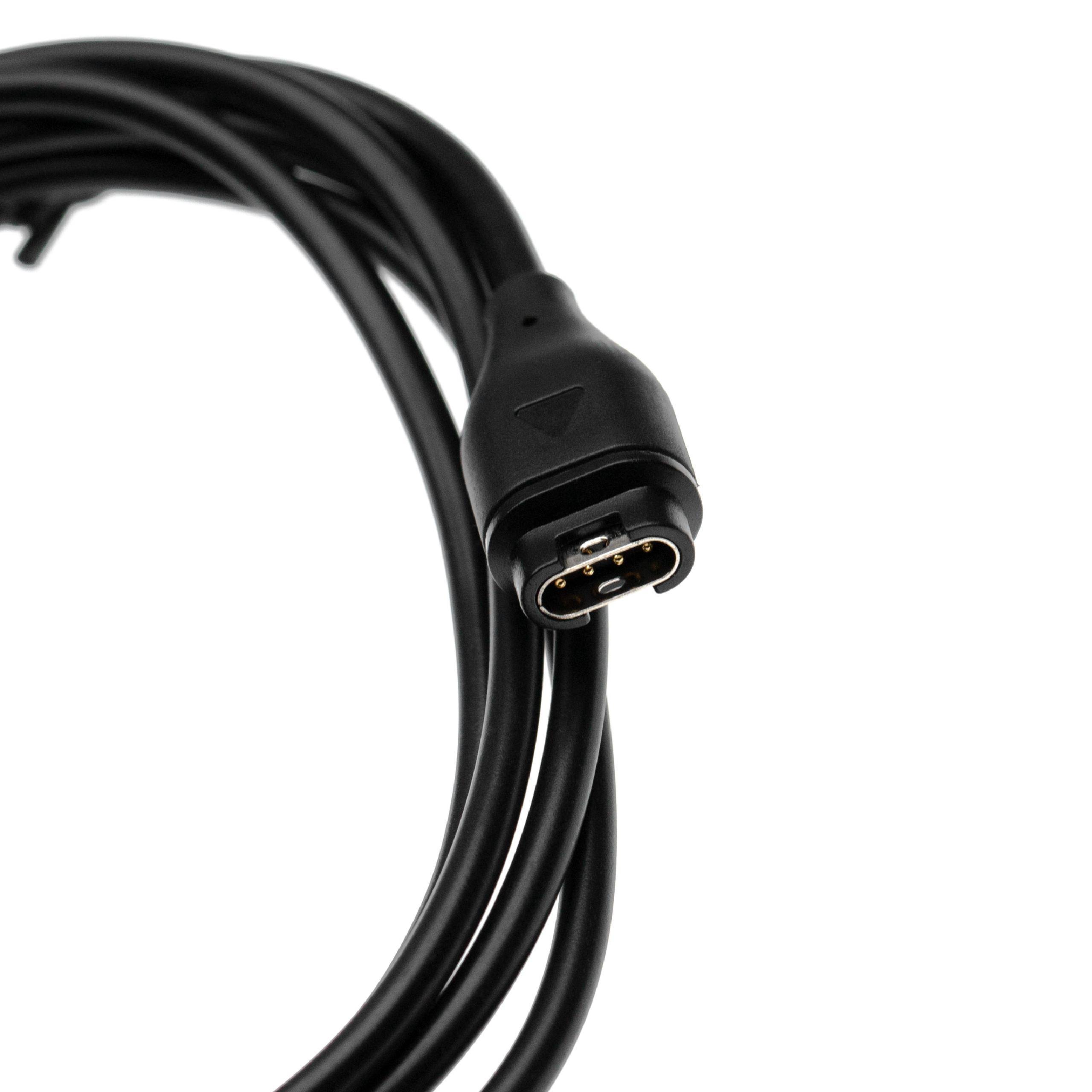 vhbw USB Ladekabel kompatibel mit Garmin Vivoactive 3 | 4, 3 Music, 3 Trainer, 4S Smartwatch, Fitnesstracker --1