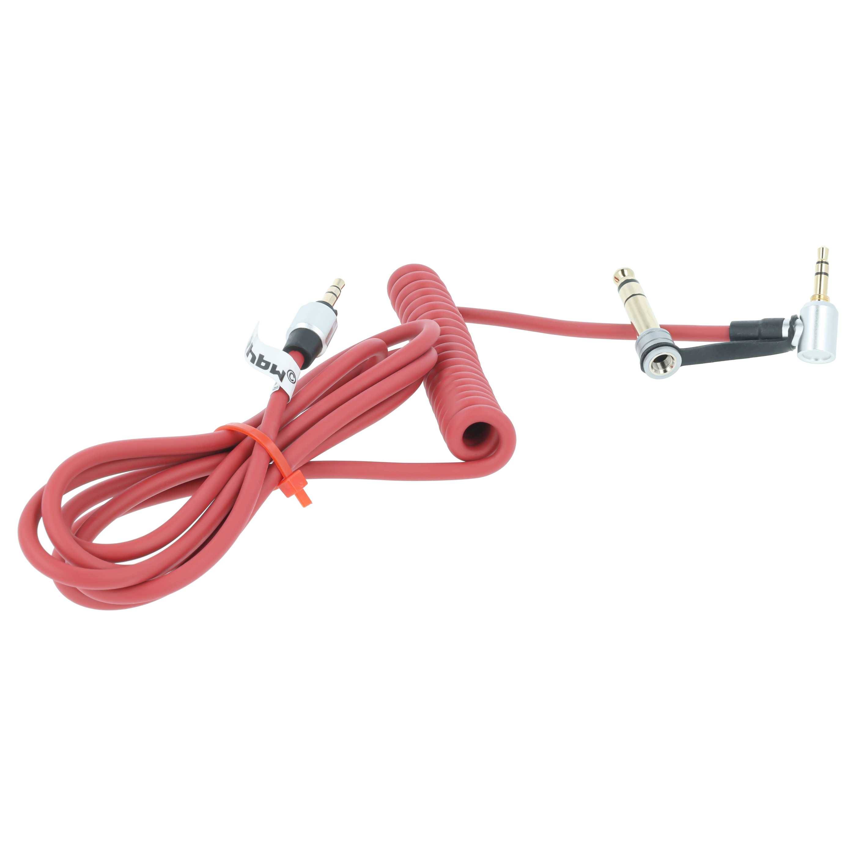 vhbw Audio AUX Kabel kompatibel mit Monster Beats by Dr. Dre Solo | Mixr, Pro Kopfhörer - Audiokabel 3,5 mm-1
