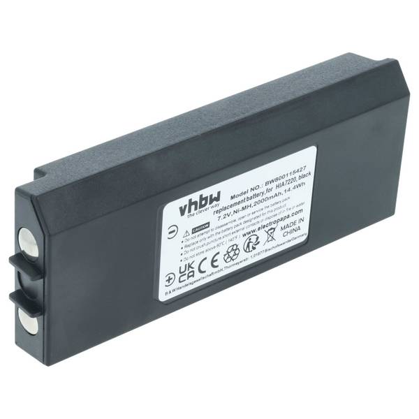 vhbw Akku kompatibel mit Hiab Olsberg Hi Drive 4000 | XS Drive Industrie-Funkfernsteuerung Fernbedienung (2000 mAh, 7,2