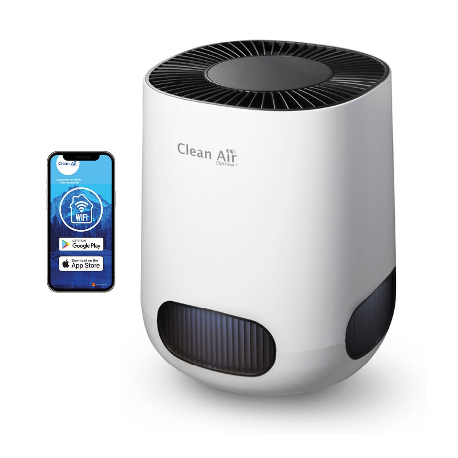 Clean Air Optima CA-502 Desktop Smart - HEPA UV-LED Ionisator Luftreiniger - Geeignet für Räume bis: 20m² / 50m³-0