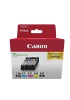 Canon PGI-580BK/CLI-581 BK/C/M/Y Multipack - 5er-Pack-1