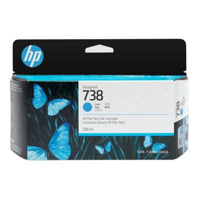 HP 738 - 130 ml - Cyan - original - DesignJet-0