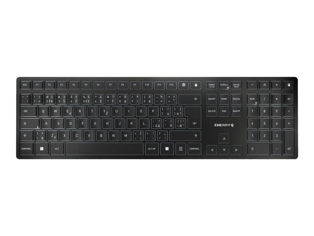 CHERRY KW 9100 SLIM - Tastatur - kabellos - 2.4 GHz, Bluetooth 4.0-3