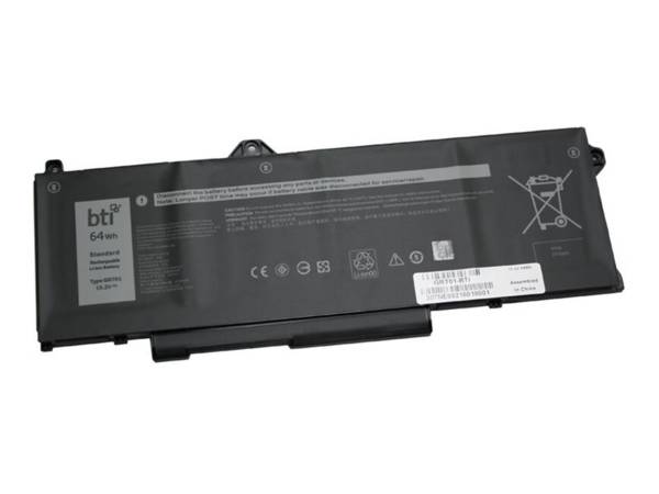 BTI - Laptop-Batterie (gleichwertig mit: Dell GRT01, Dell R05P0, Dell 0R05P0, Dell CN-0R05P0, Dell 0VXD57, Dell 00P3TJ)