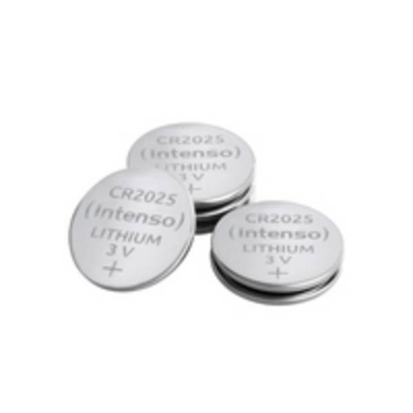 Intenso CR 2025 Energy 6er Blister - CR2025 - 160 mAh, Einwegbatterie, CR2025, Lithium-Manganese Dioxide (LiMnO2), 3 V,