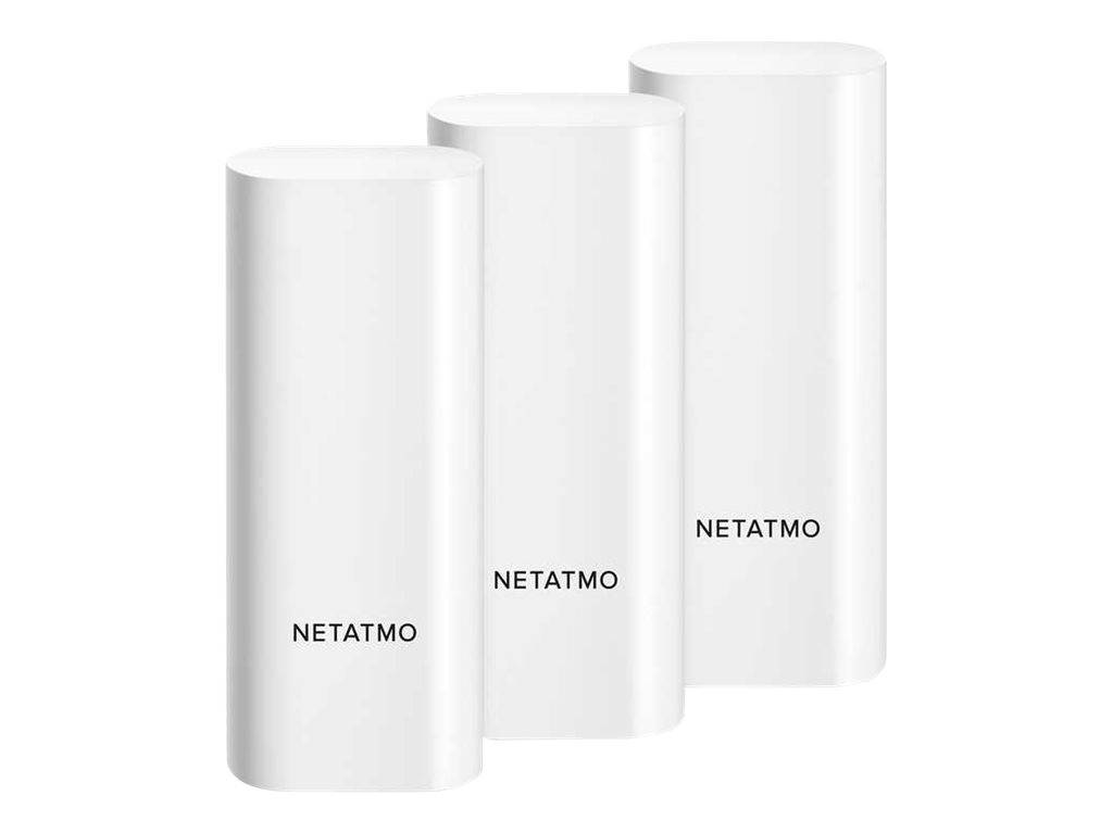 Netatmo Smarte Tür- und Fenstersensoren, 3er-Pack-0
