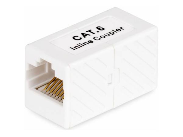 StarTech.com RJ45 Coupler, Inline Cat6 Coupler, Female to Female (F/F)