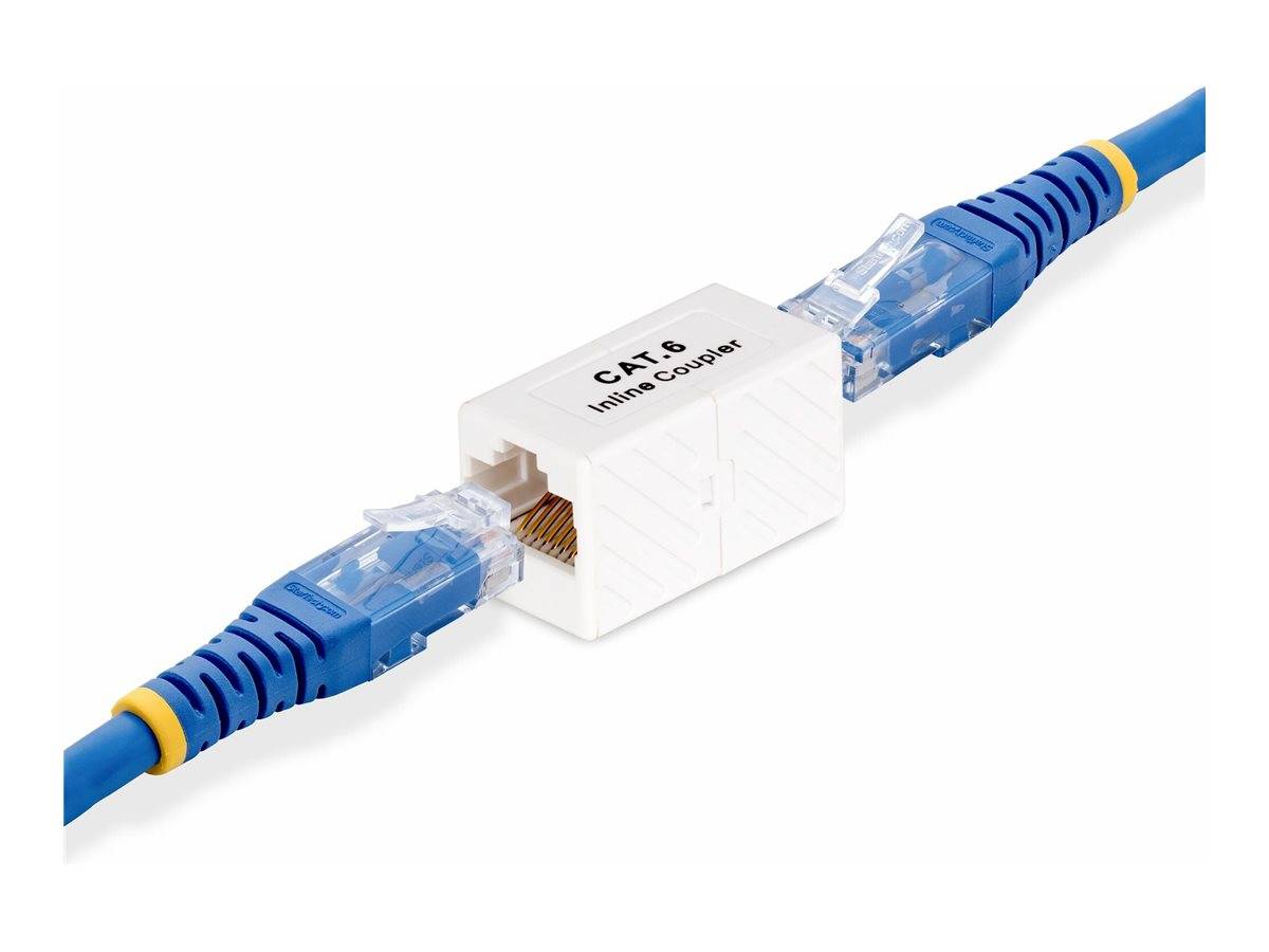 StarTech.com RJ45 Coupler, Inline Cat6 Coupler, Female to Female (F/F)-2