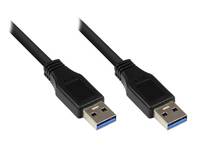 Good Connections USB3.0 Kabel A-A schwarz 5m-1