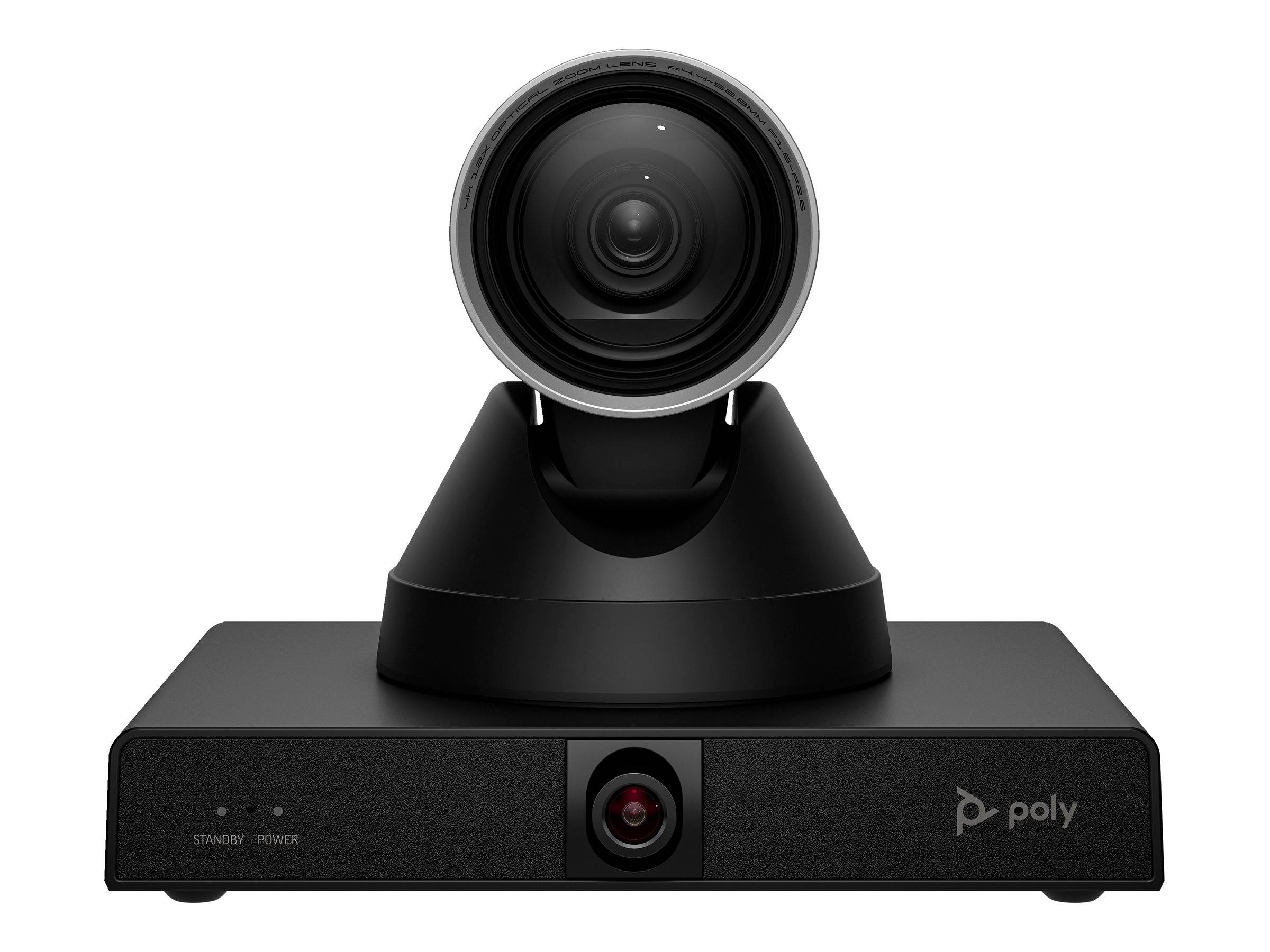 HP - Poly Studio E60 - Konferenzkamera - PTZ - Farbe - 2 x 8 MP - 3840 x 2160 - 4K UHD (3840 x 2160)-4