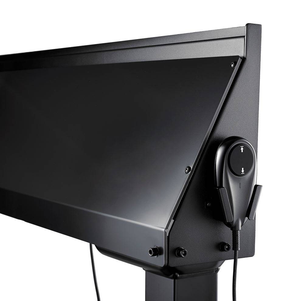 Optoma EST09 - Wagen - motorisierter Lift - für LED-Display - verriegelbar - Schwarz - Bildschirmgröße: 165.1-218.4 cm (-3