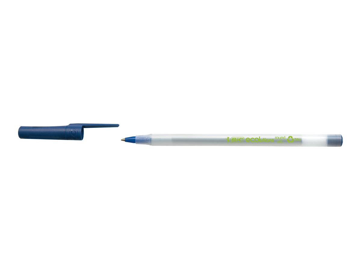 BIC ECOlutions round stic - Kugelschreiber - Blau - 1 mm - Mittel (Packung mit 60)-0