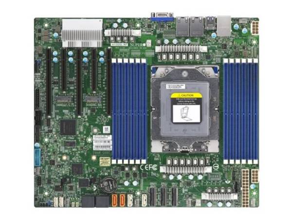 SUPERMICRO H13SSL-NT - Motherboard - ATX - AMD keine CPU - Socket SP5 - USB 3.0 - 2 x 10 Gigabit LAN - Onboard-Grafik (C