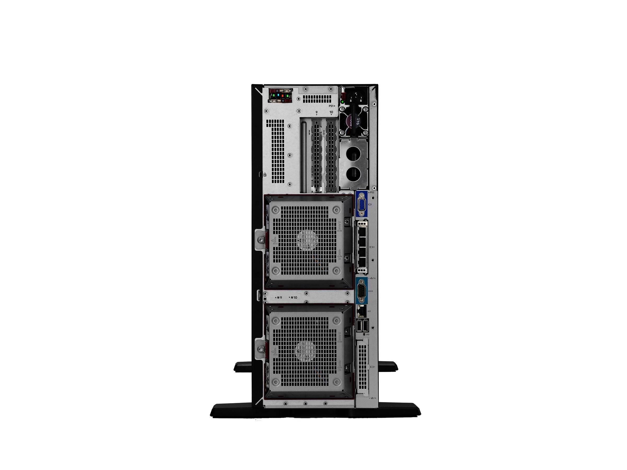 HPE ProLiant ML350 Gen11 Performance - Server - Tower - 4U - zweiweg - 1 x Xeon Silver 4416+ / 2 GHz - RAM 32 GB - SATA/-3
