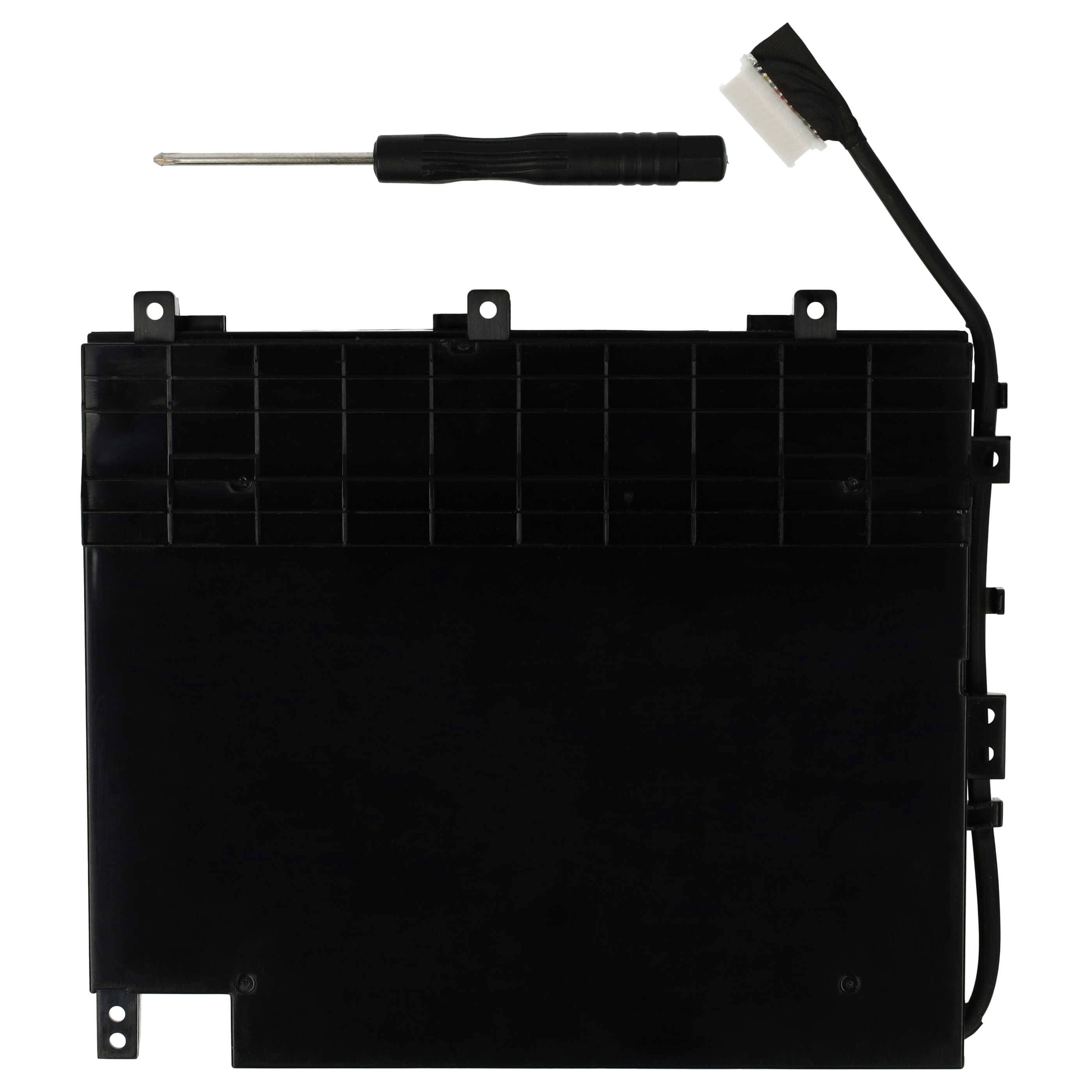 vhbw Akku kompatibel mit HP Omen 17-W121ND | 17-W120TX, 17-W122TX, 17-W121TX, 17-W125TX Notebook (4400 mAh, 11,4 V-1