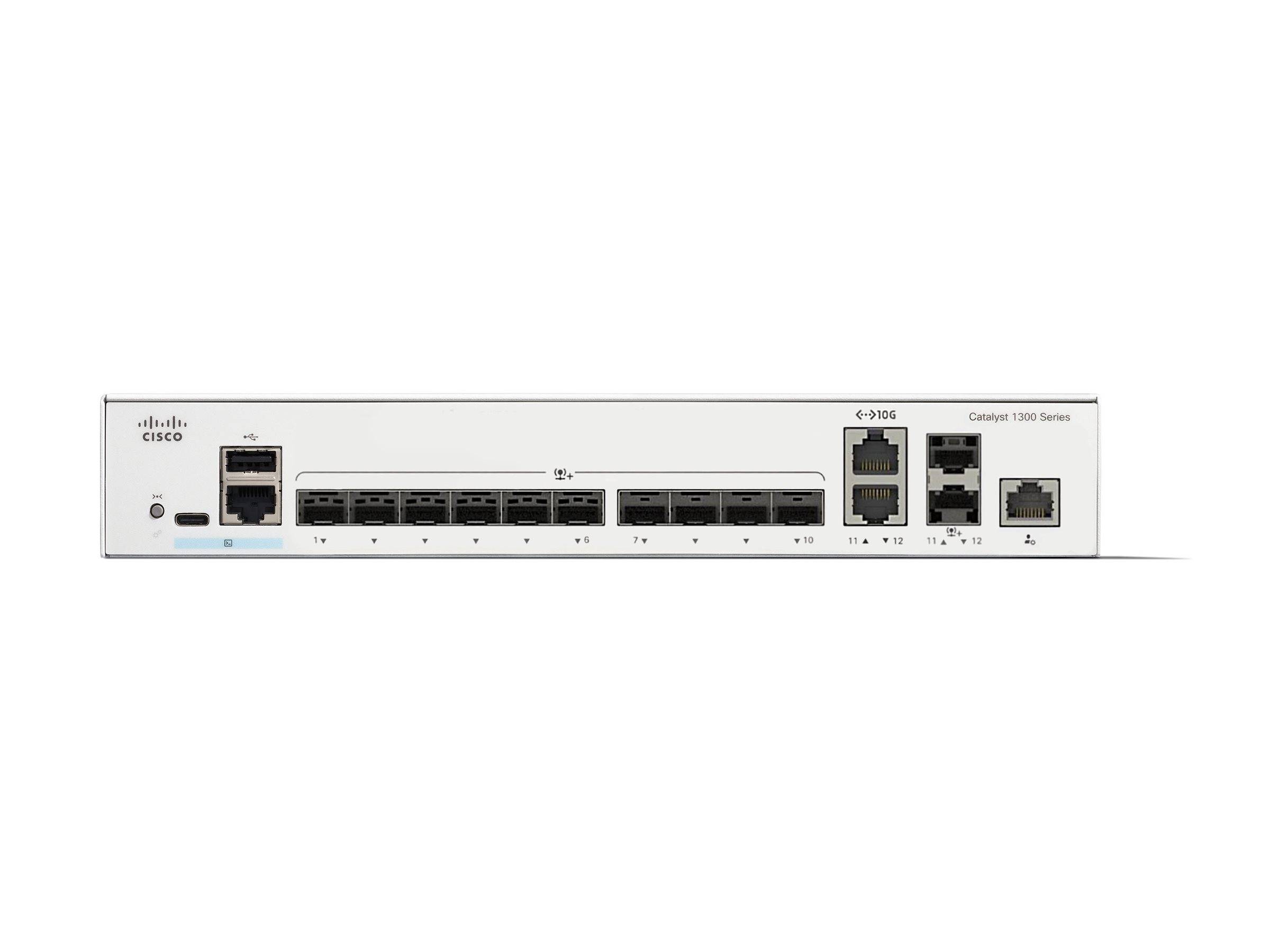 Cisco Catalyst 1300-12XS - Switch - L3 - Smart-1