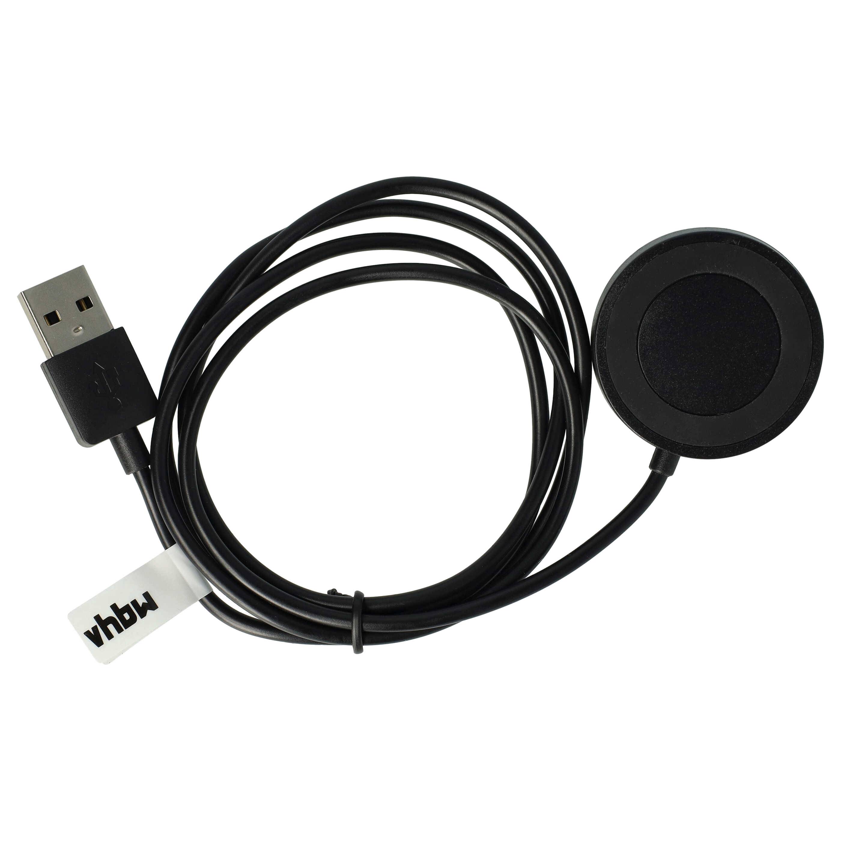 vhbw USB-Ladestation kompatibel mit Garmin Forerunner 245M | 255 Music, 255 Smartwatch - Ladeschale mit Aufladekabel-1