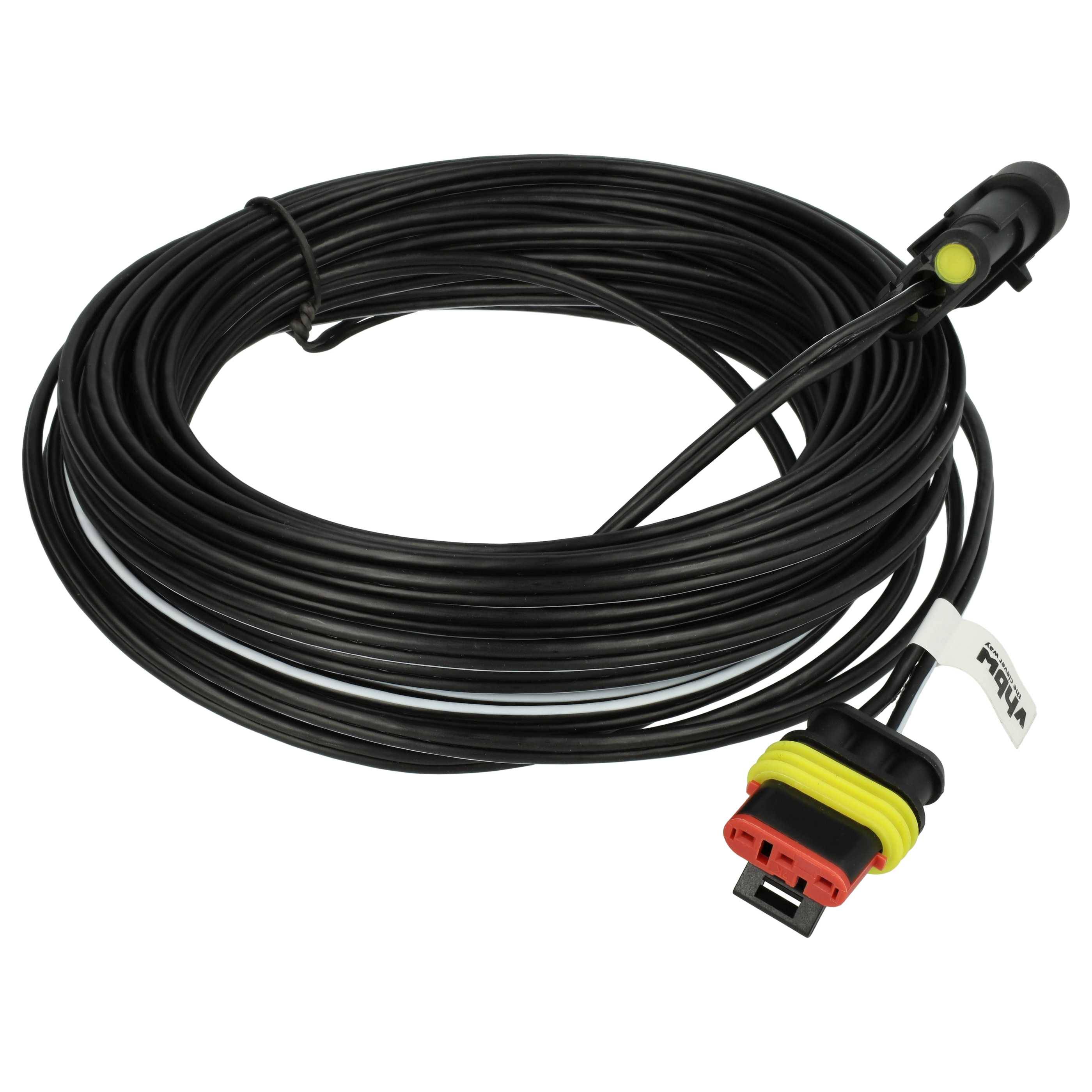 vhbw Niederspannungs-Kabel kompatibel mit Husqvarna Automower 330X | (2013 - 2015) Mähroboter Transformator Kabel, 10 m-2
