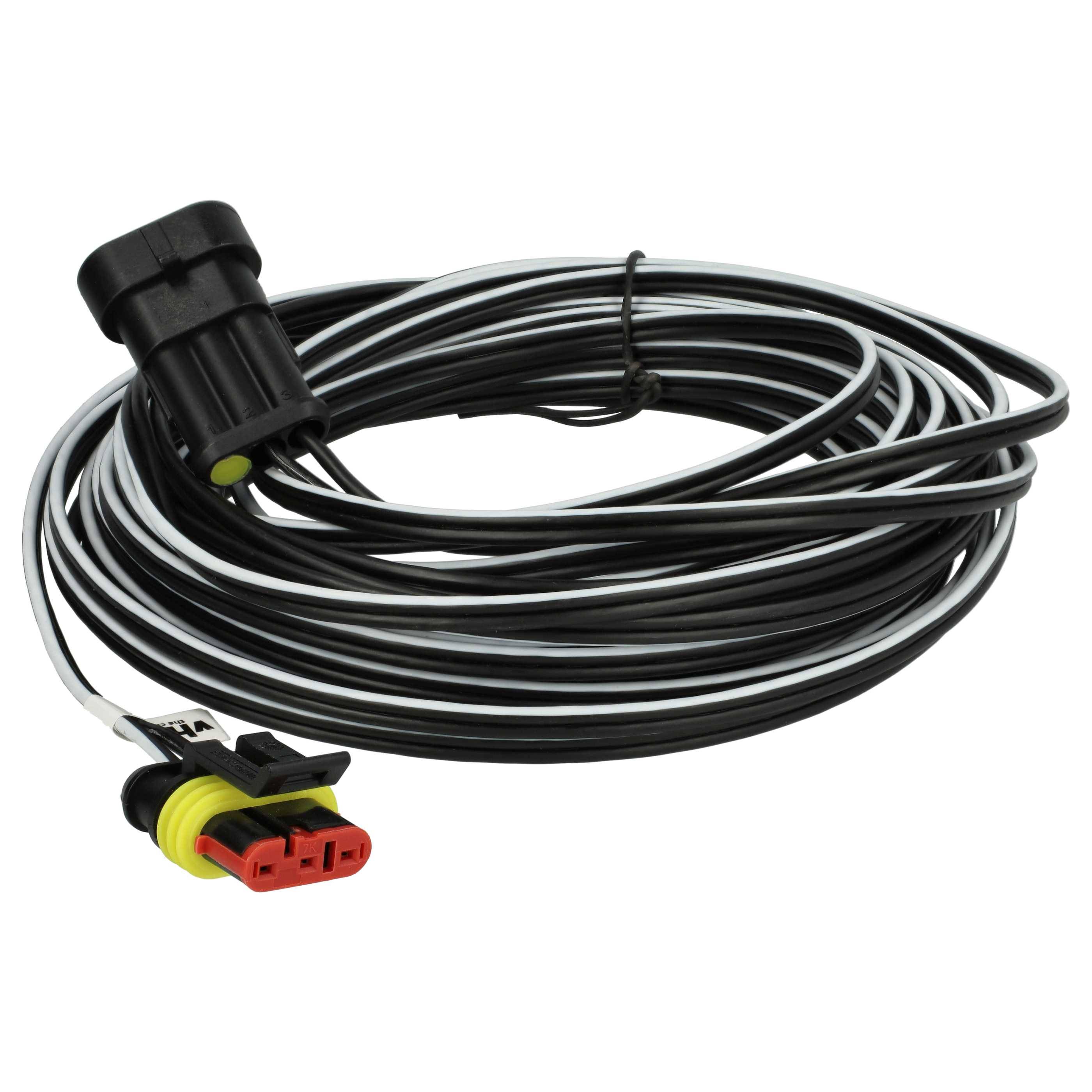 vhbw Niederspannungs-Kabel kompatibel mit Husqvarna Automower 330X | (2013 - 2015) Mähroboter Transformator Kabel, 10 m-0