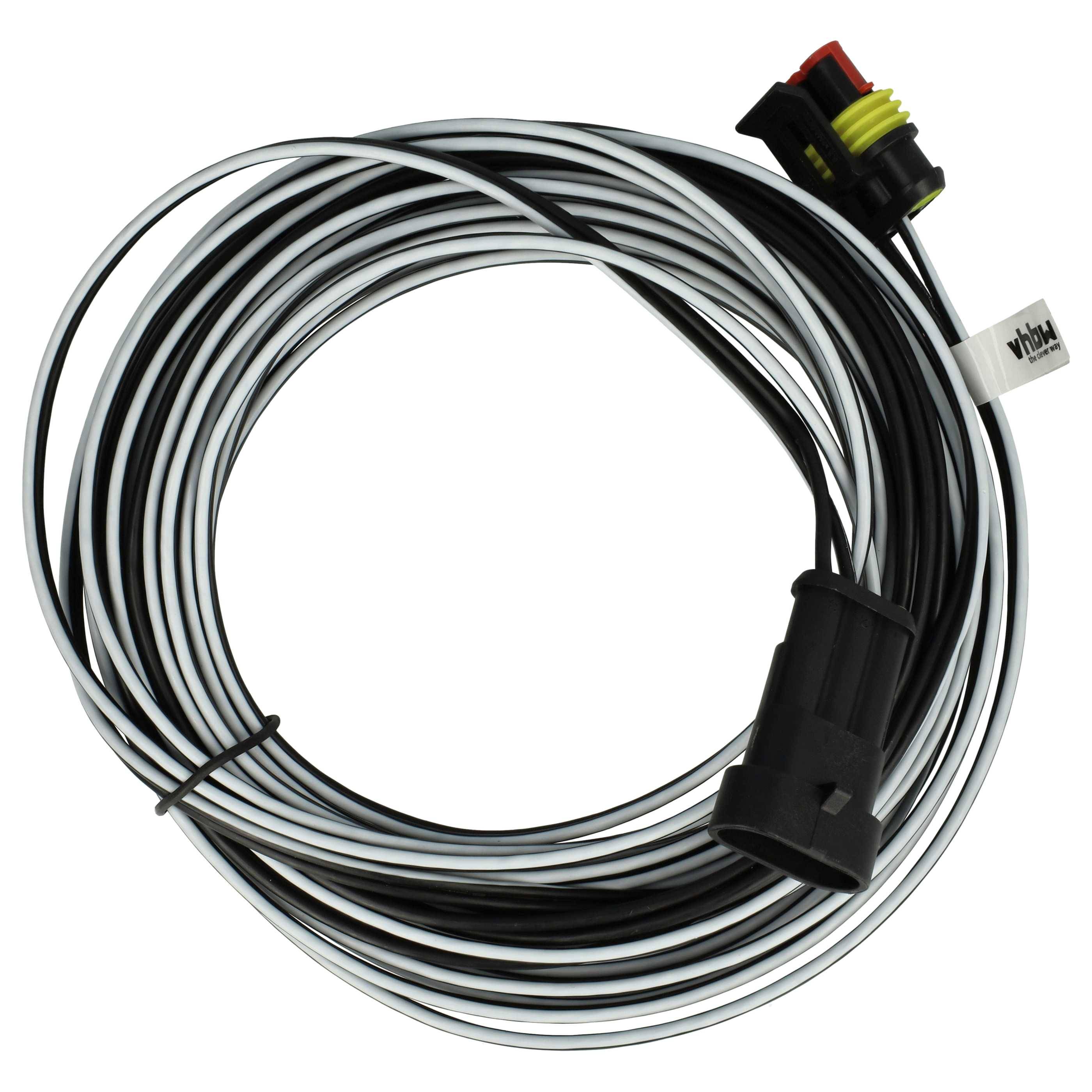 vhbw Niederspannungs-Kabel kompatibel mit Husqvarna Automower 330X | (2013 - 2015) Mähroboter Transformator Kabel, 10 m-3