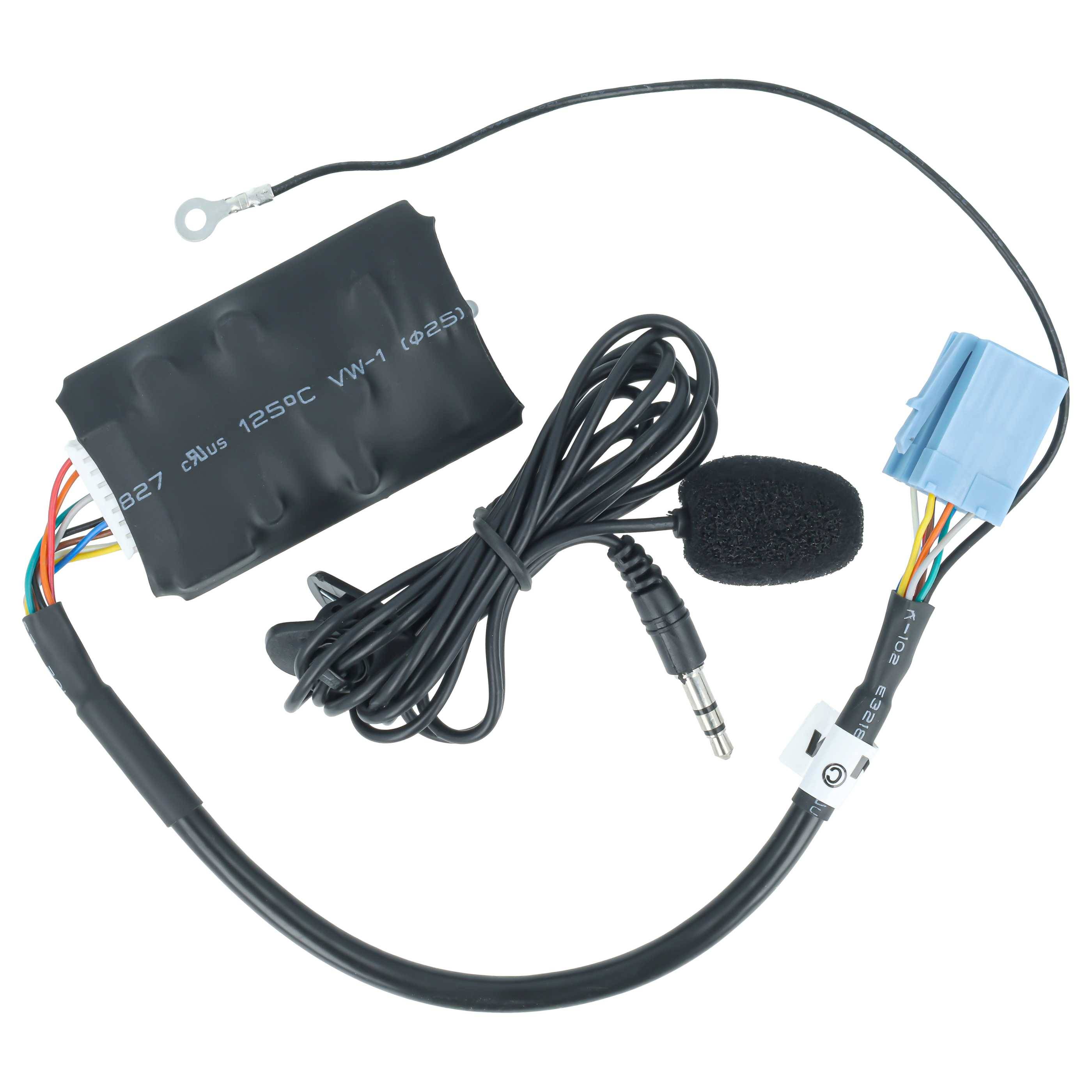 vhbw Bluetooth Adapter kompatibel mit Seat Alhambra 1996-2004 Highline | Elba, Dynamic Navigation Autoradio - Inkl.