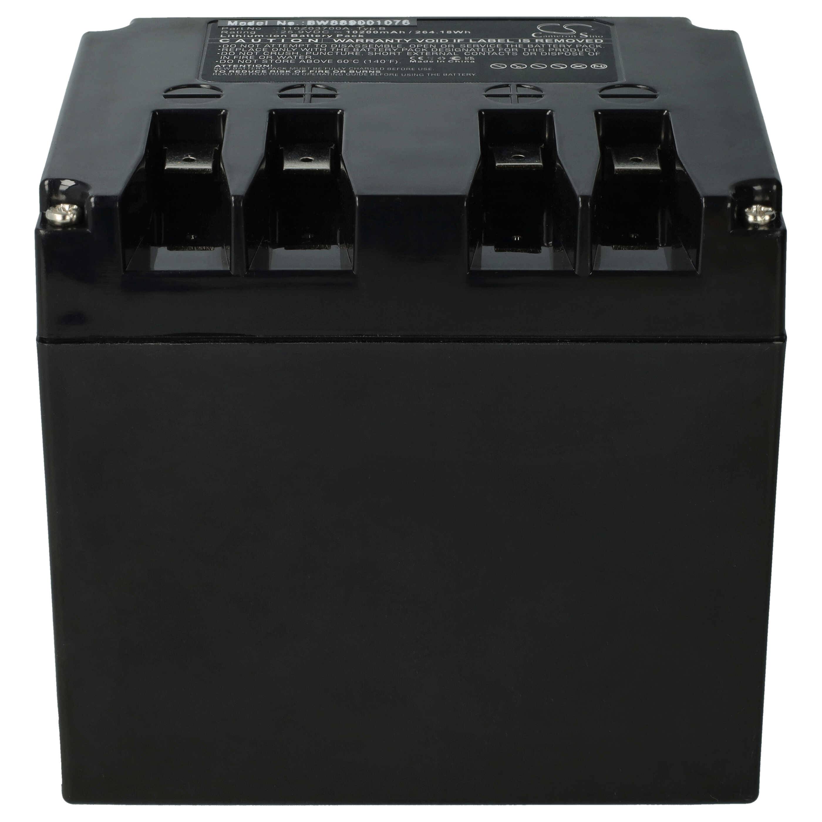vhbw Akku kompatibel mit Stiga Autoclip 525 S | 720 S, 920 S, 525, 527 S, 527, 523, 522 Rasenroboter Rasenmäher (10,2Ah-2