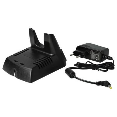 vhbw Ladegerät kompatibel mit Vertex VX-800U | VX-800, VX-800V Funkgerät-Akkus - Ladestation + Netzteil, 7,2 V, 0,4 A-0