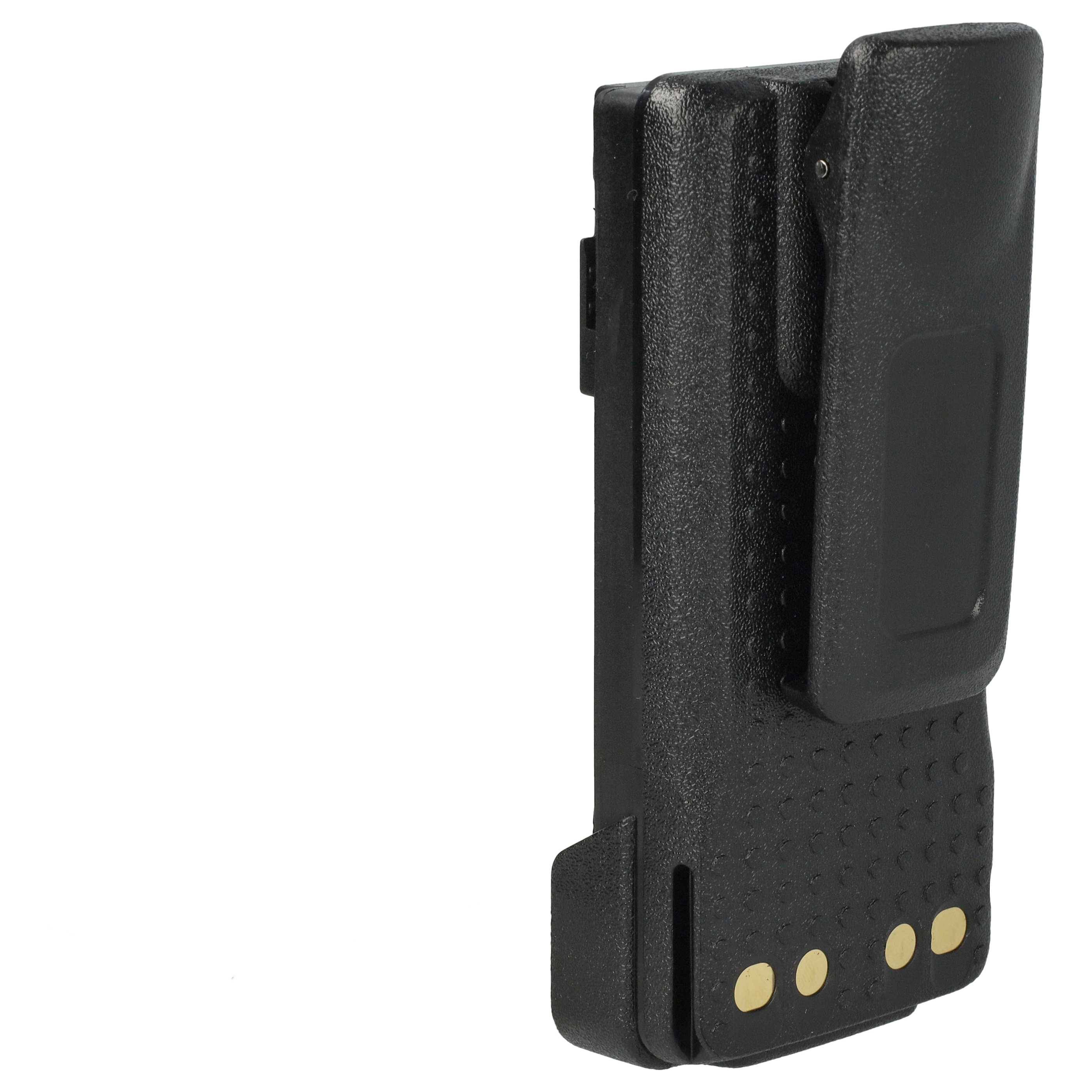 vhbw Akku Ersatz für Motorola PMNN4491 | PMNN4491B, PMNN4493 für Funkgerät, Walkie Talkie (2200 mAh, 7,4 V, Li-Ion) +-2