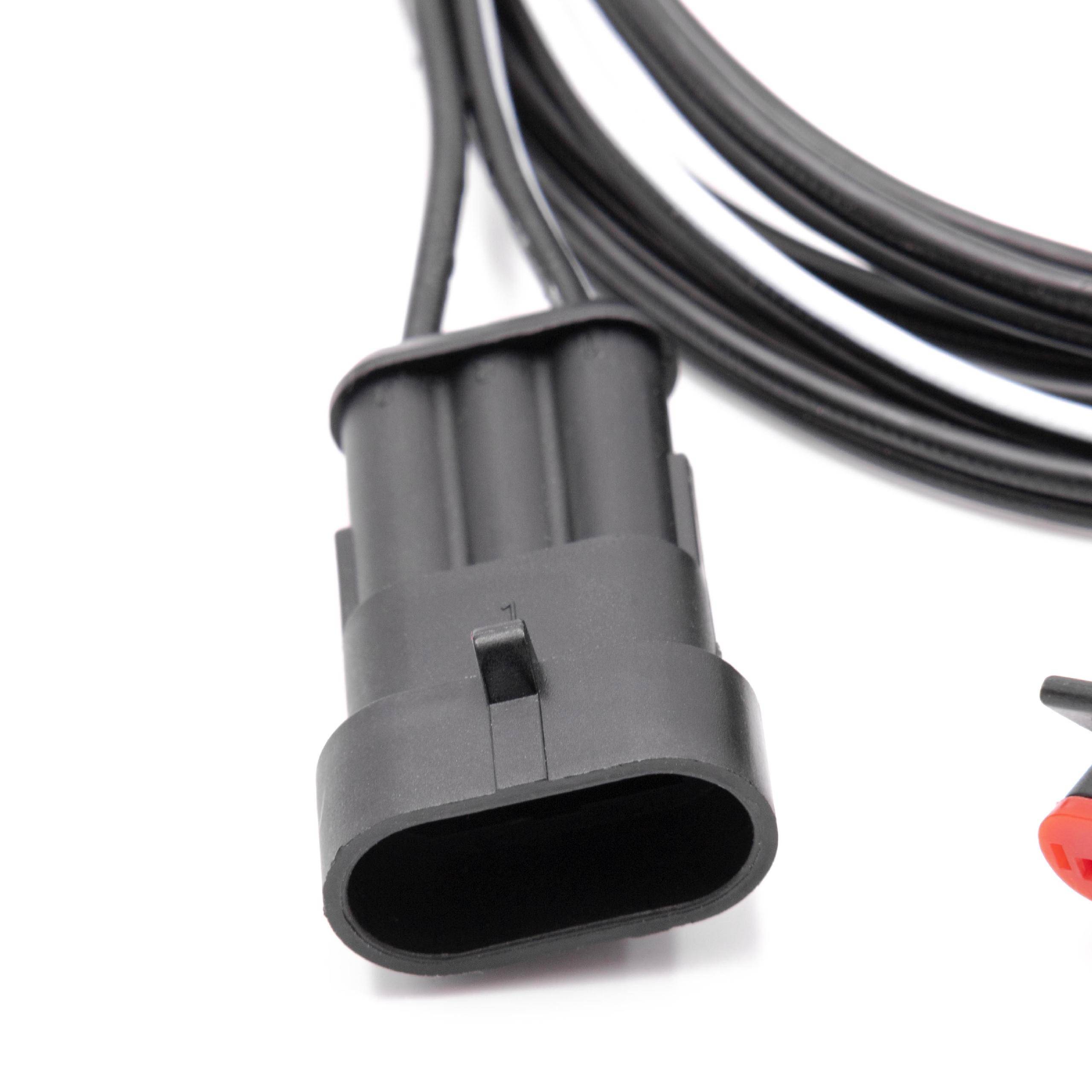 vhbw Niederspannungs-Kabel kompatibel mit Husqvarna 440 (2018-) | 440 (2020), 440 (2019) Mähroboter - Transformator-1