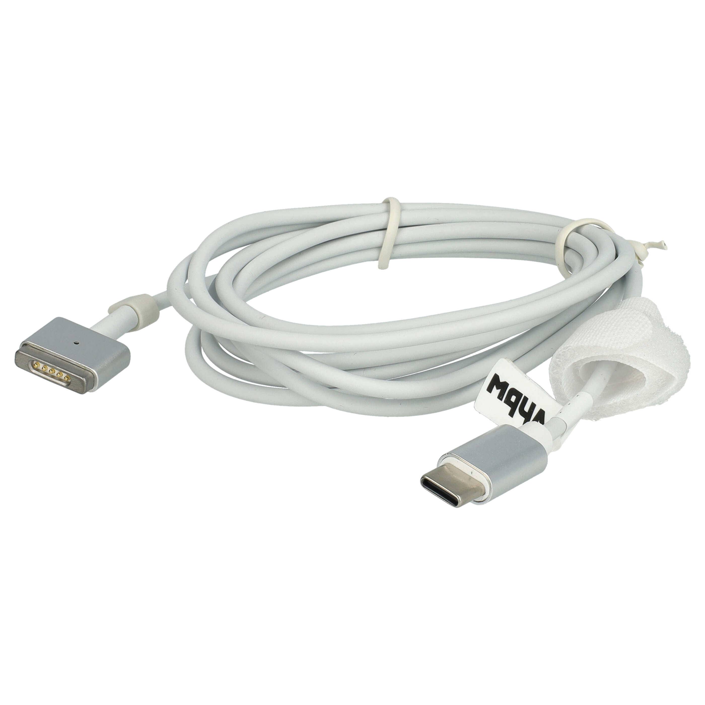 vhbw Adapterkabel USB Typ C auf MagSafe 2 kompatibel mit Apple MacBook Air 13" (2012 - 2017) Notebook, Laptop - 170 cm-3