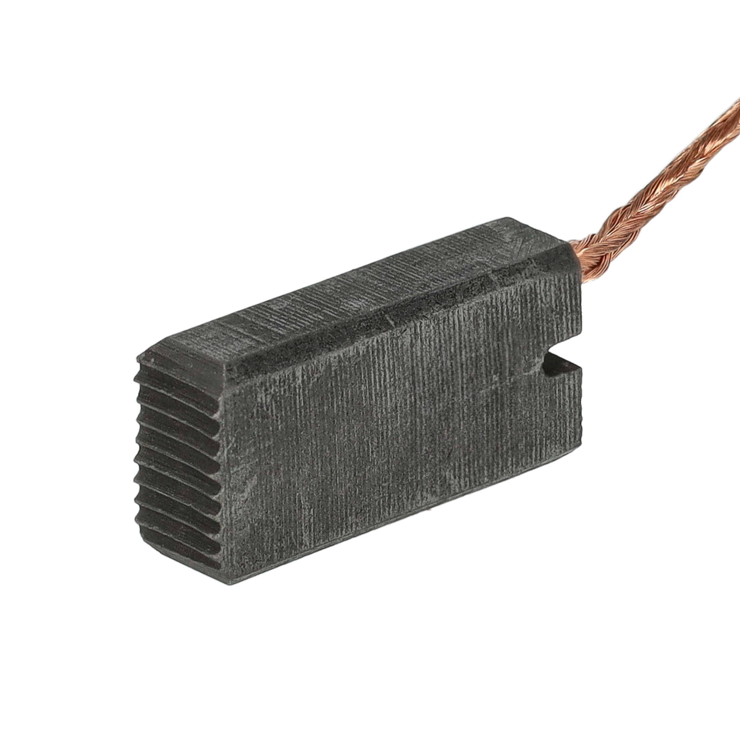 vhbw 2x Kohlebürste 22,3 x 11 x 6,1 mm kompatibel mit Stihl MSE 250, MSE 210, MSE 230, MSE 190C-Q Elektrowerkzeug-4